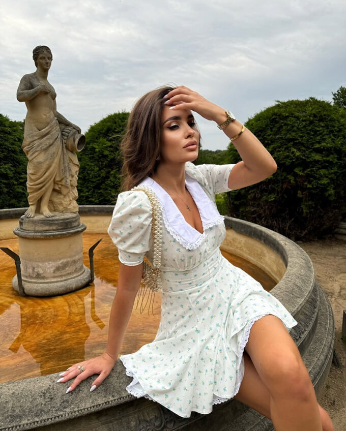 Summer mini dress