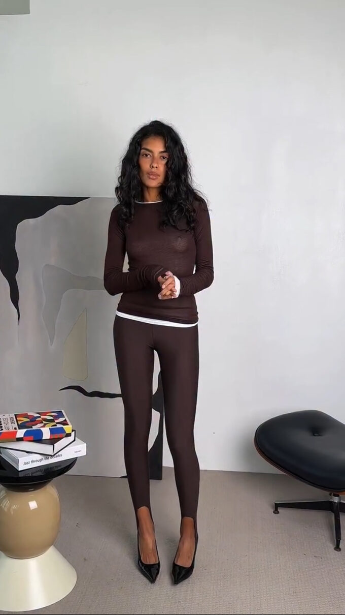 Leggings Made from Biflex