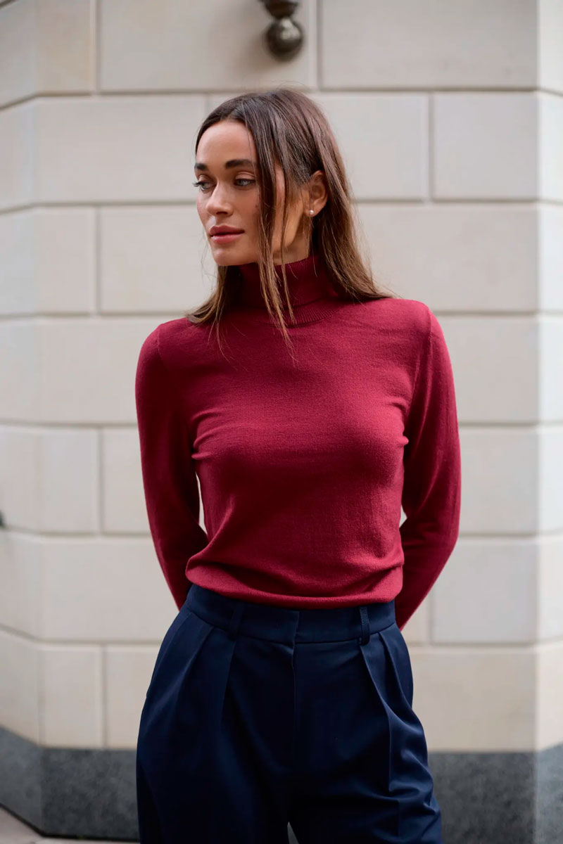 Basic knitted turtleneck - Image 9