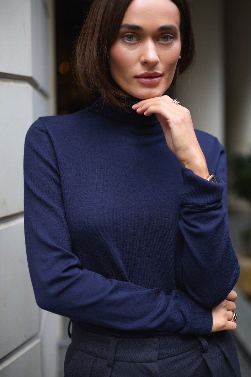 Basic knitted turtleneck - Image 12