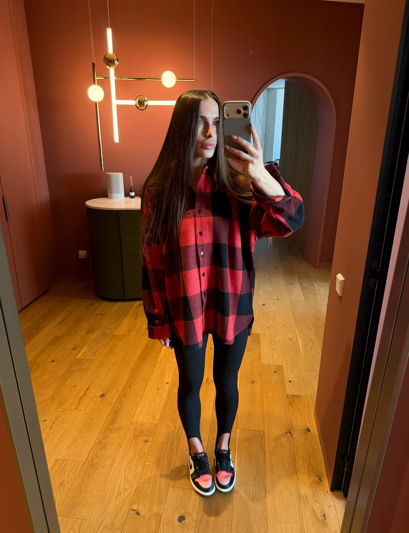 Warm Plaid Shirt - Image 4