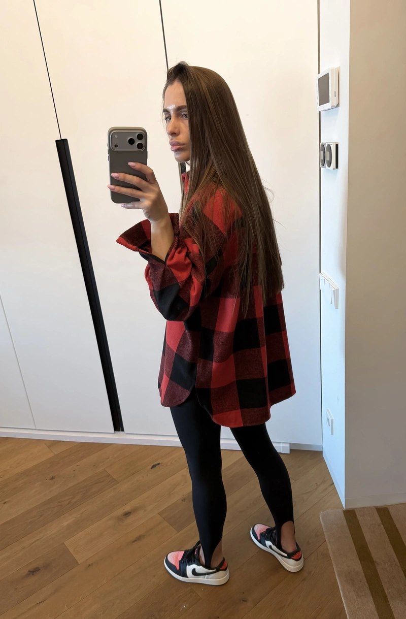 Warm Plaid Shirt - Image 6