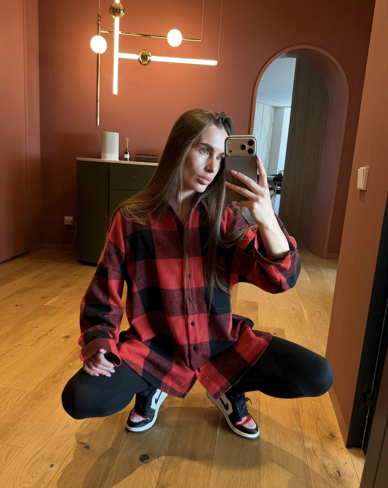 Warm Plaid Shirt - Image 5