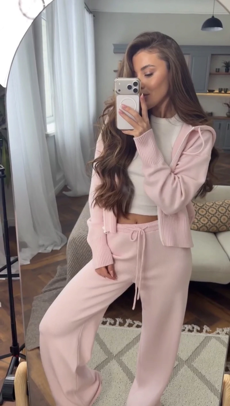 LUMIÈRE VISCOSE KNIT SET