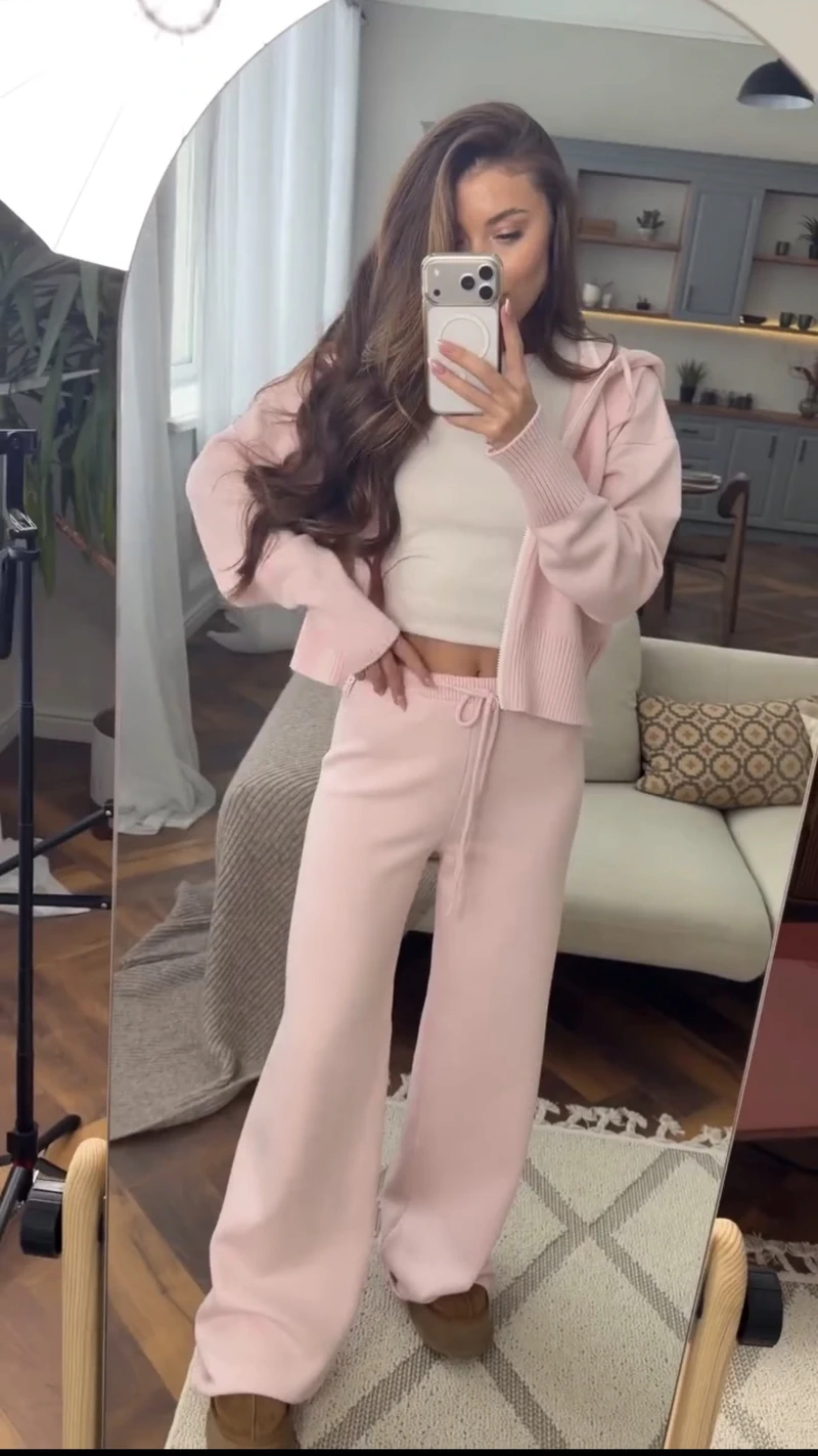 LUMIÈRE VISCOSE KNIT SET - Image 2