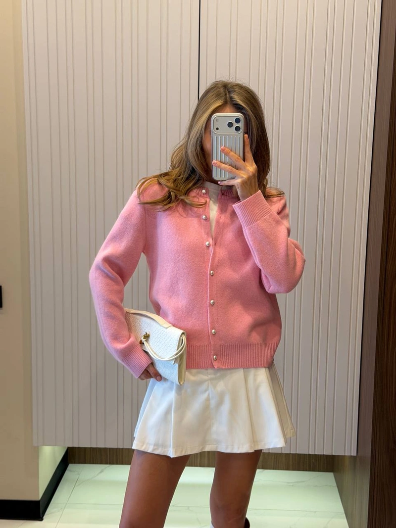 Lambswool Cardigan - Image 8