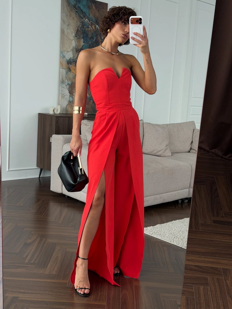 Vittoria Jumpsuit with slits - Image 3