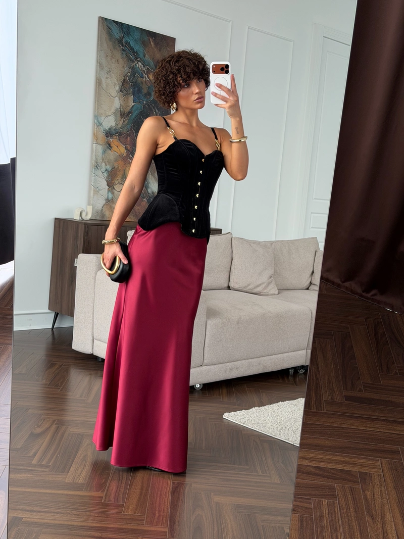 CINÉRA Velvet Corset - Image 2