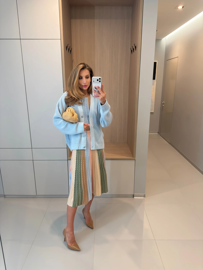 Cotton button-up cardigan — изображение 5