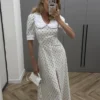 Cream floral print