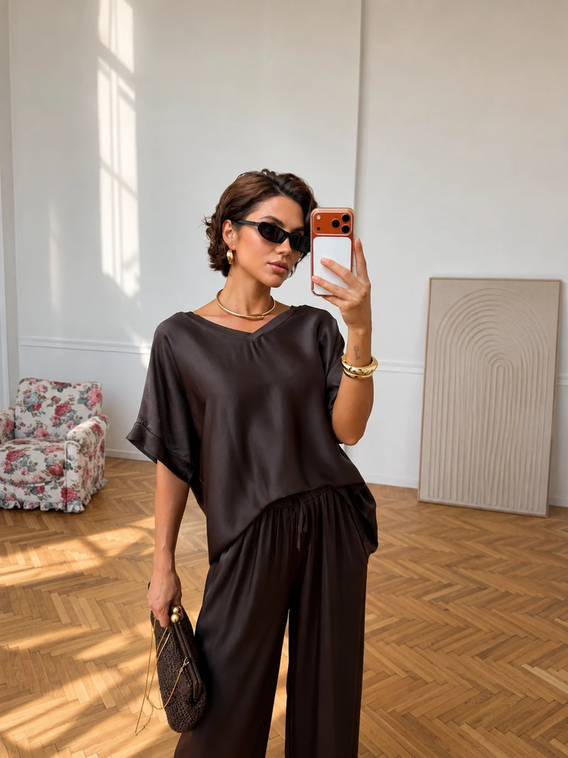 Elegant Satin Set - Image 15