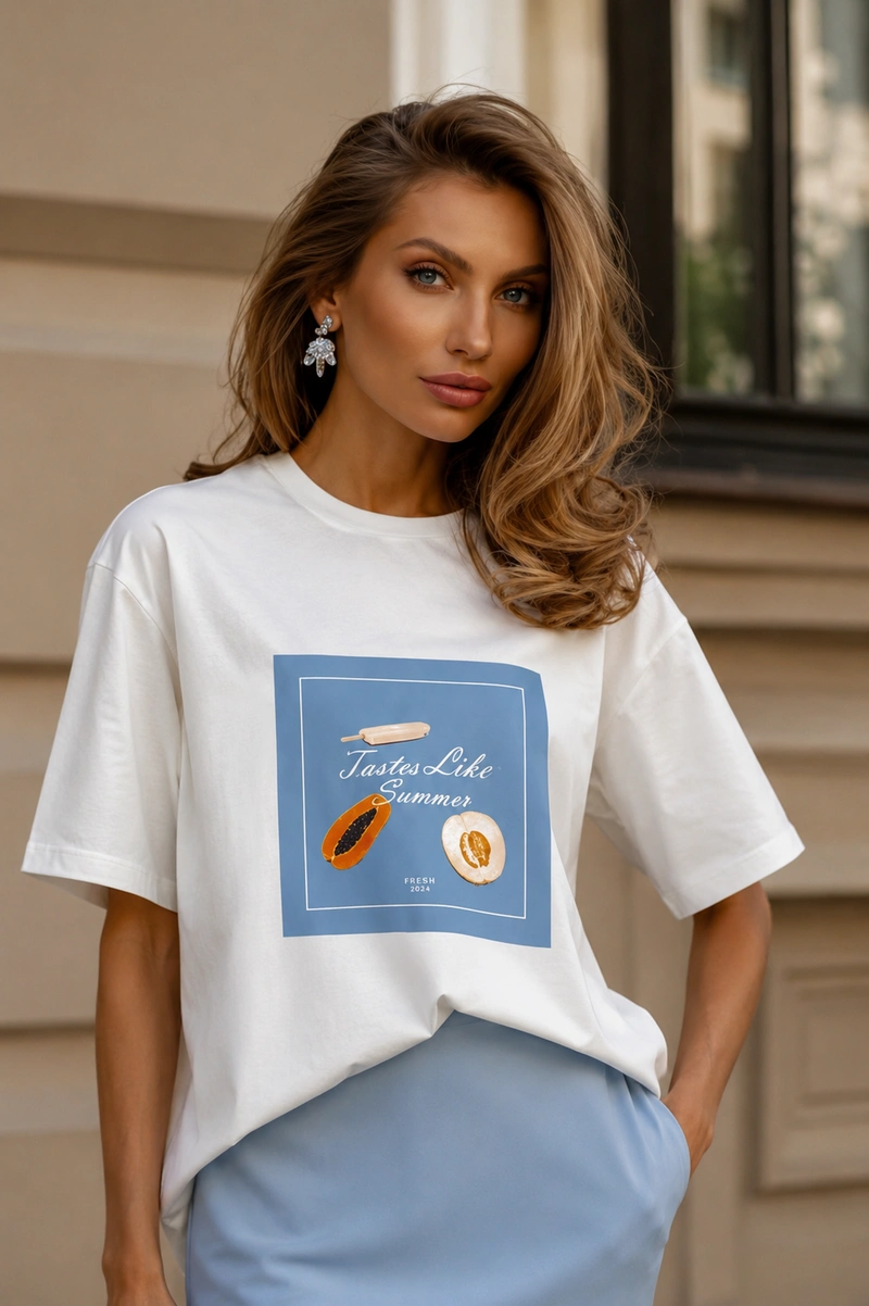 Basic T-Shirt with Print