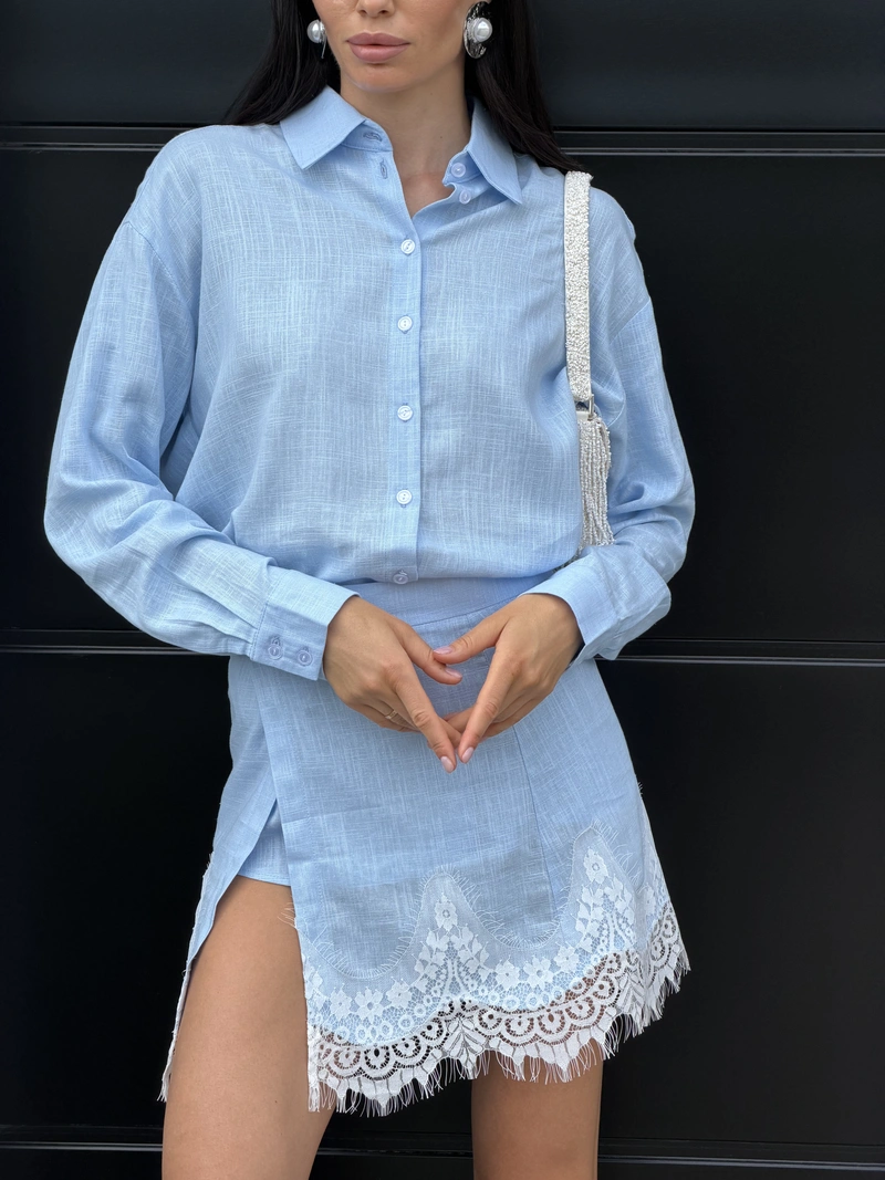 Amorette Linen Lace Set - Image 17