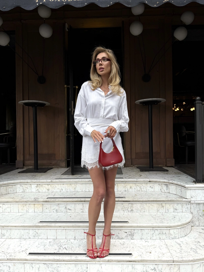 Amorette Linen Lace Set - Image 6
