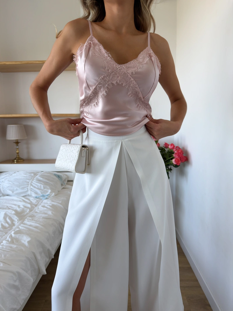 Pants with Slits - Image 2