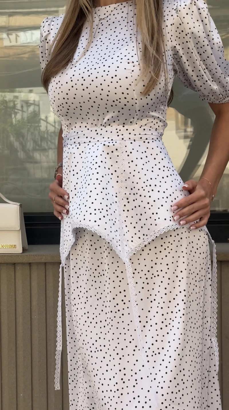 Monique Peplum Dress - Image 15