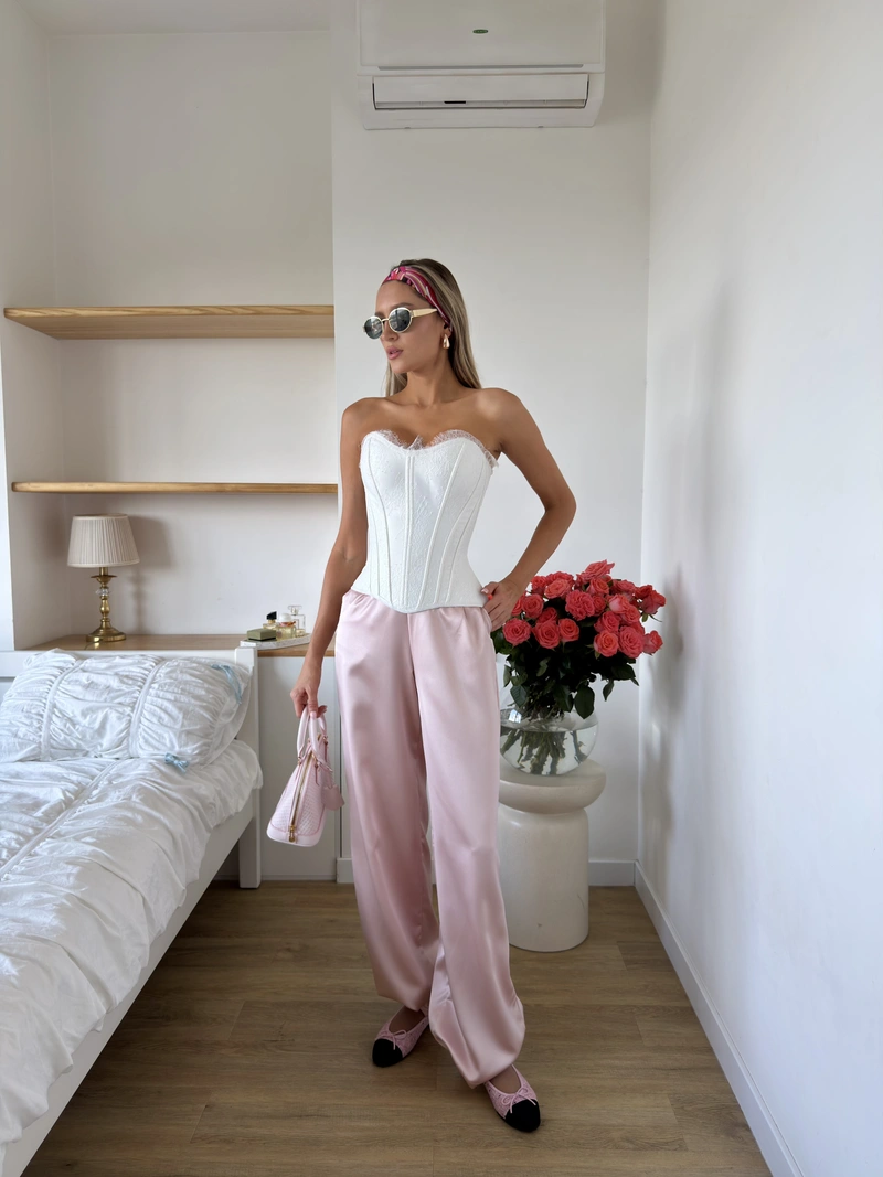 Satin Aladdin Trousers - Image 13
