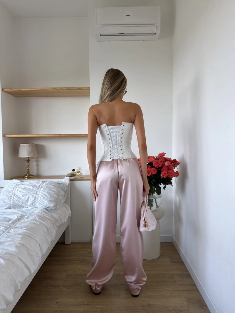 Satin Aladdin Trousers - Image 14