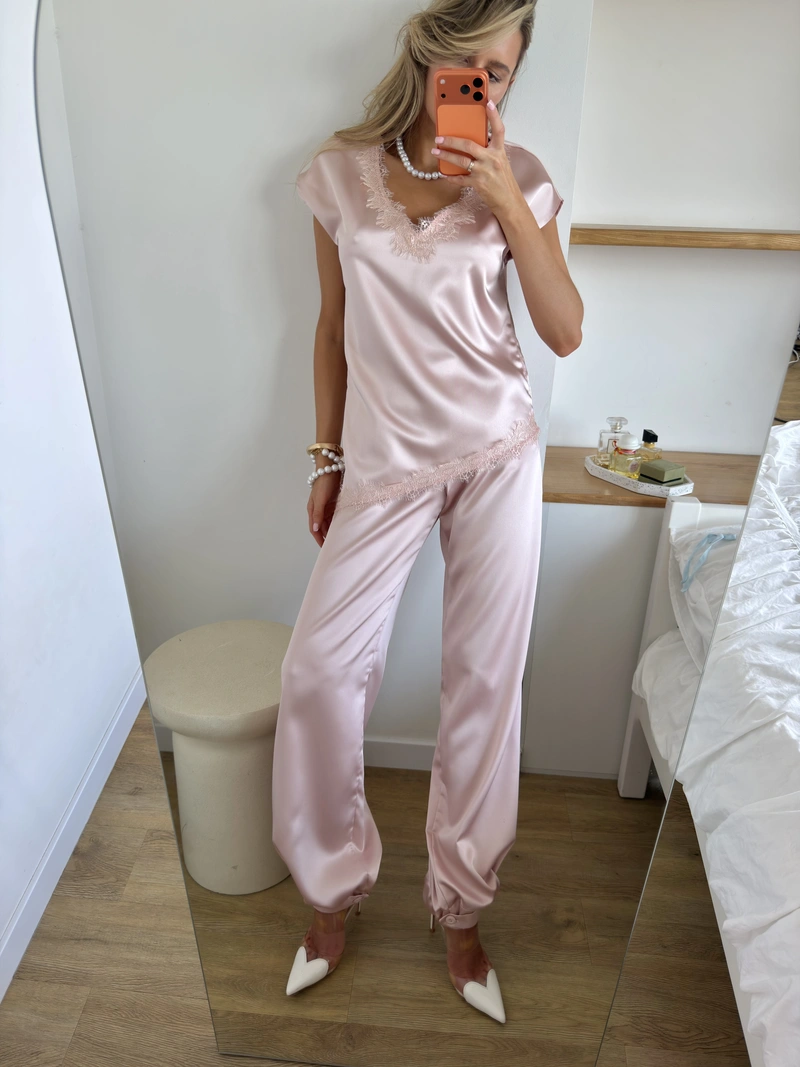 Satin Aladdin Trousers - Image 15