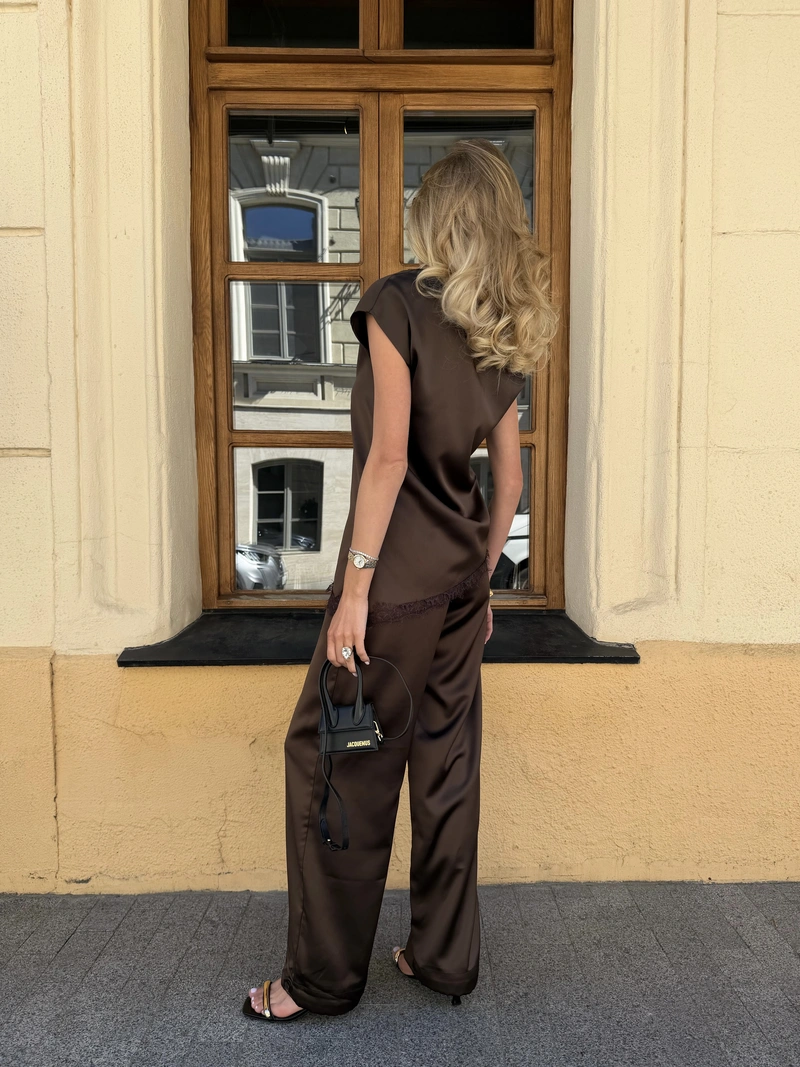 Satin Aladdin Trousers - Image 6