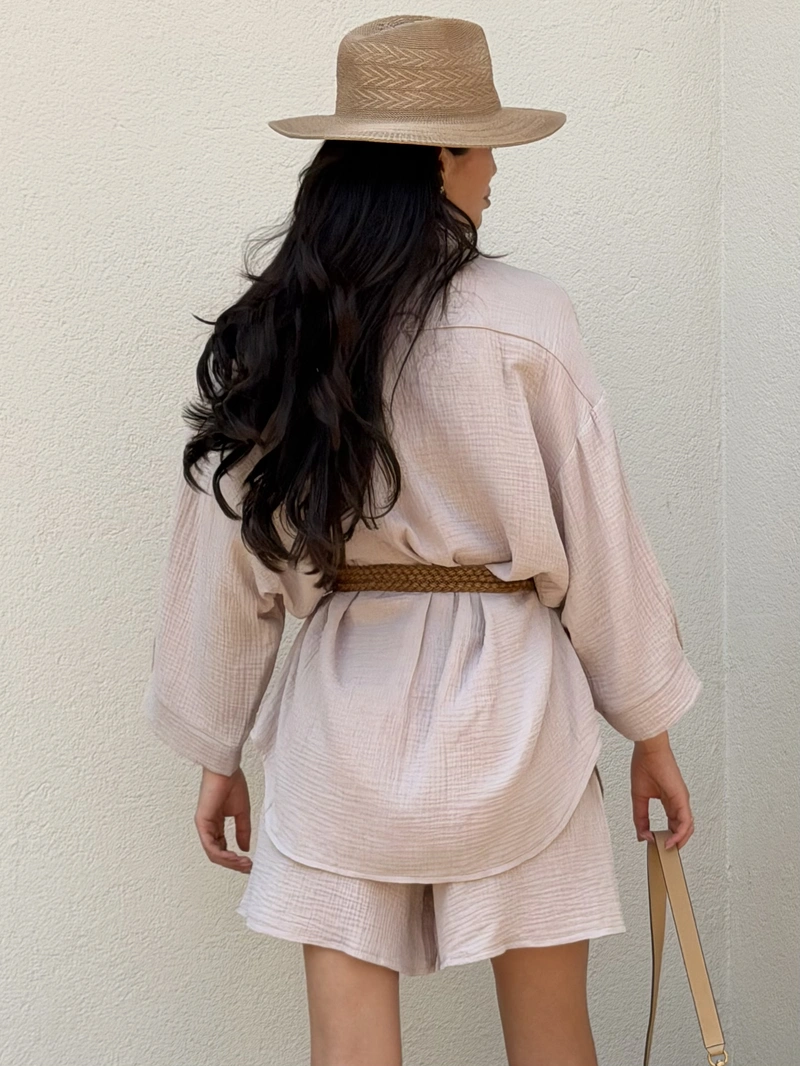 Muslin Set with Shorts - Image 15